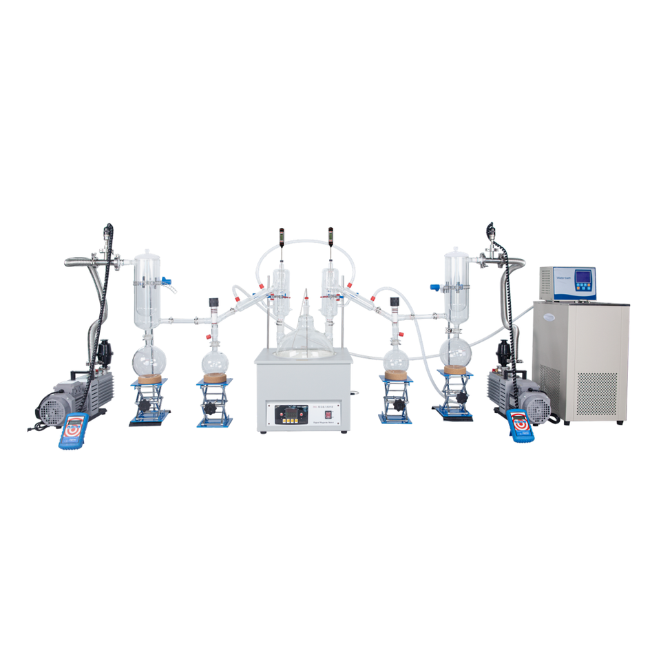 10L Short Path Distiller Vacuum Distillation Equipment for Oil Purification