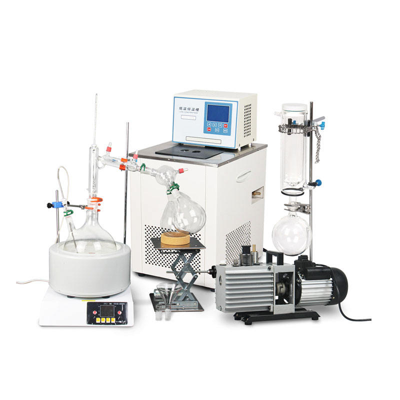 Essential oil distillation apparatus for  Small Short Path Distillation