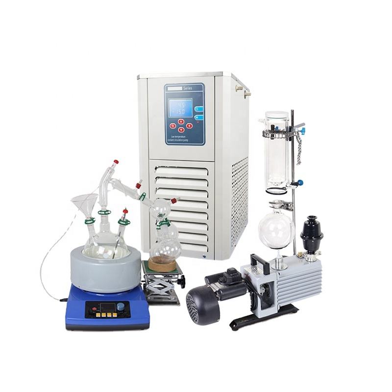 Short Path Essential Oil Distillation For Lab Extraction distillation machine