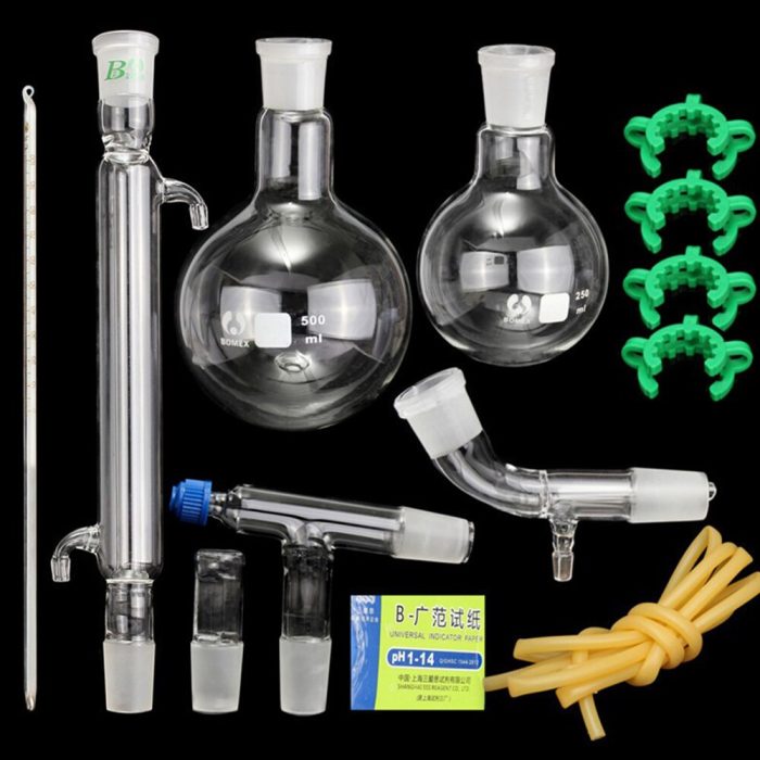 Home DIY Small Distillation Device Kit Chemical Experiment Equipment For Oil Extracting And Flower Water Production