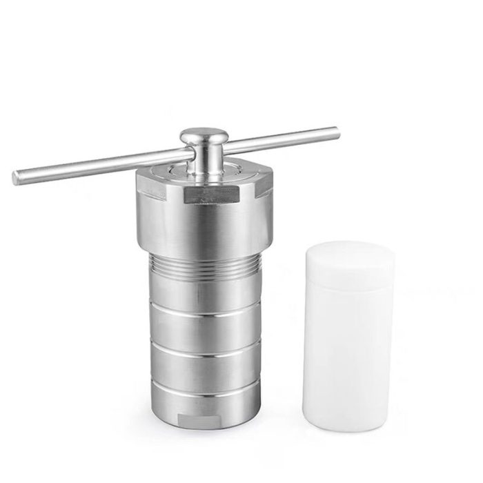 Hydrothermal Synthesis Reactor 50ml Stainless Steel High Temperature And High Pressure Tool Parts 3