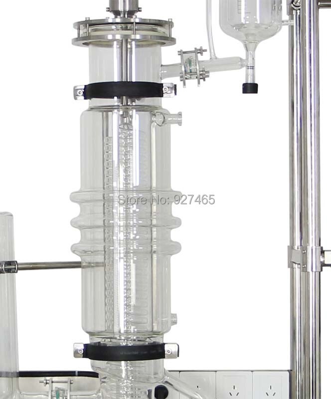 Lab Equipment Vacuum Wipe Short Path Distillator for CBD Distillate 1