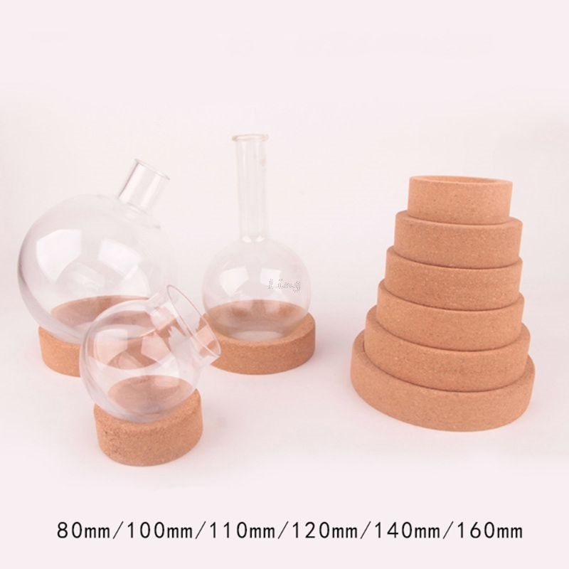 Laboratory Bottle Cork Stands Ring Holder 80 100 110 120 140 160mm Round Bottom For 10 2