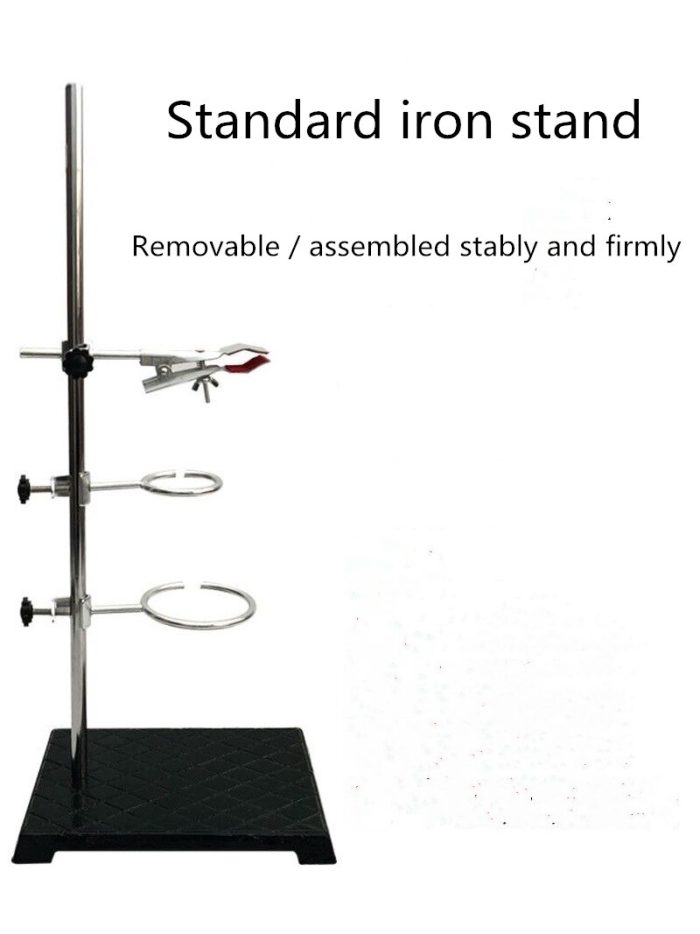 Laboratory Large Iron Frame Chemical Cross Clamp Titration Clamp Butterfly Clamp Iron Ring Test Tube Clamp 2