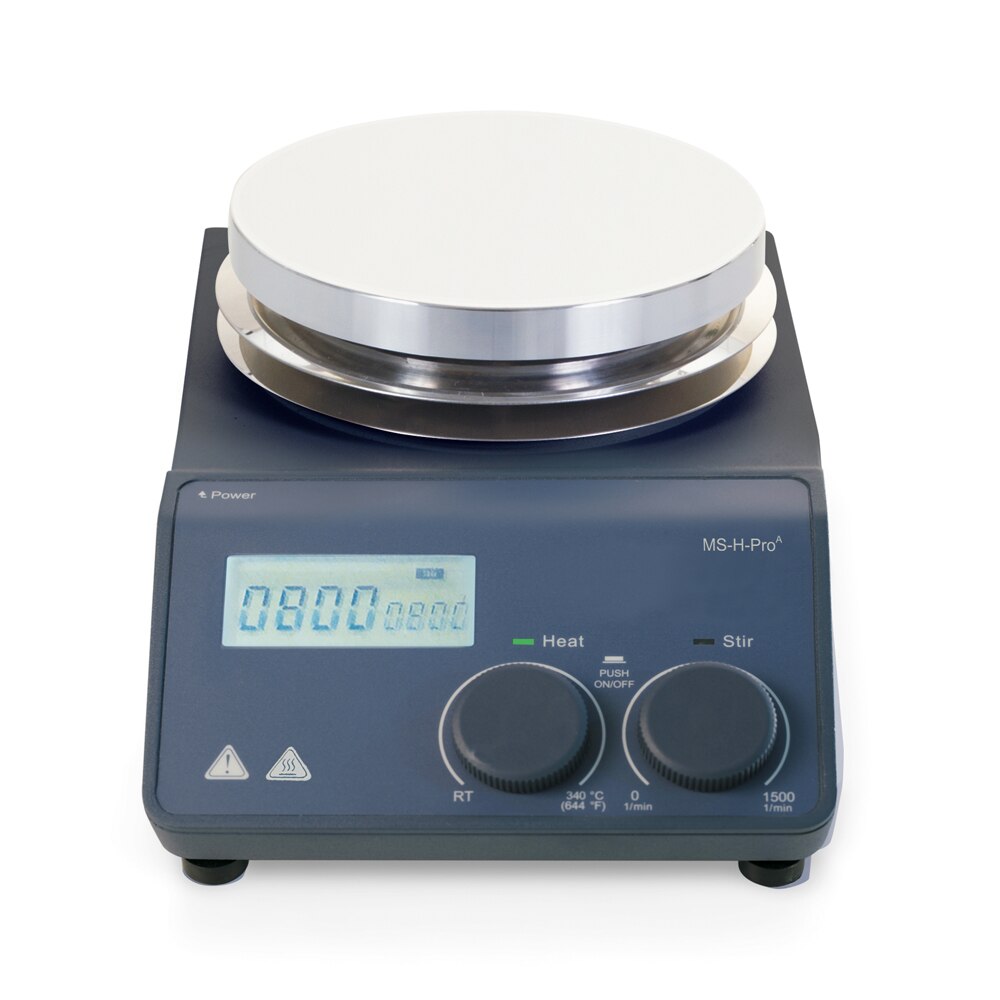 MS H ProA LCD Digital Magnetic Hotplate Stirrer Laboratory Mixer RS232 5 Inch Aluminum Heating PT1000 4