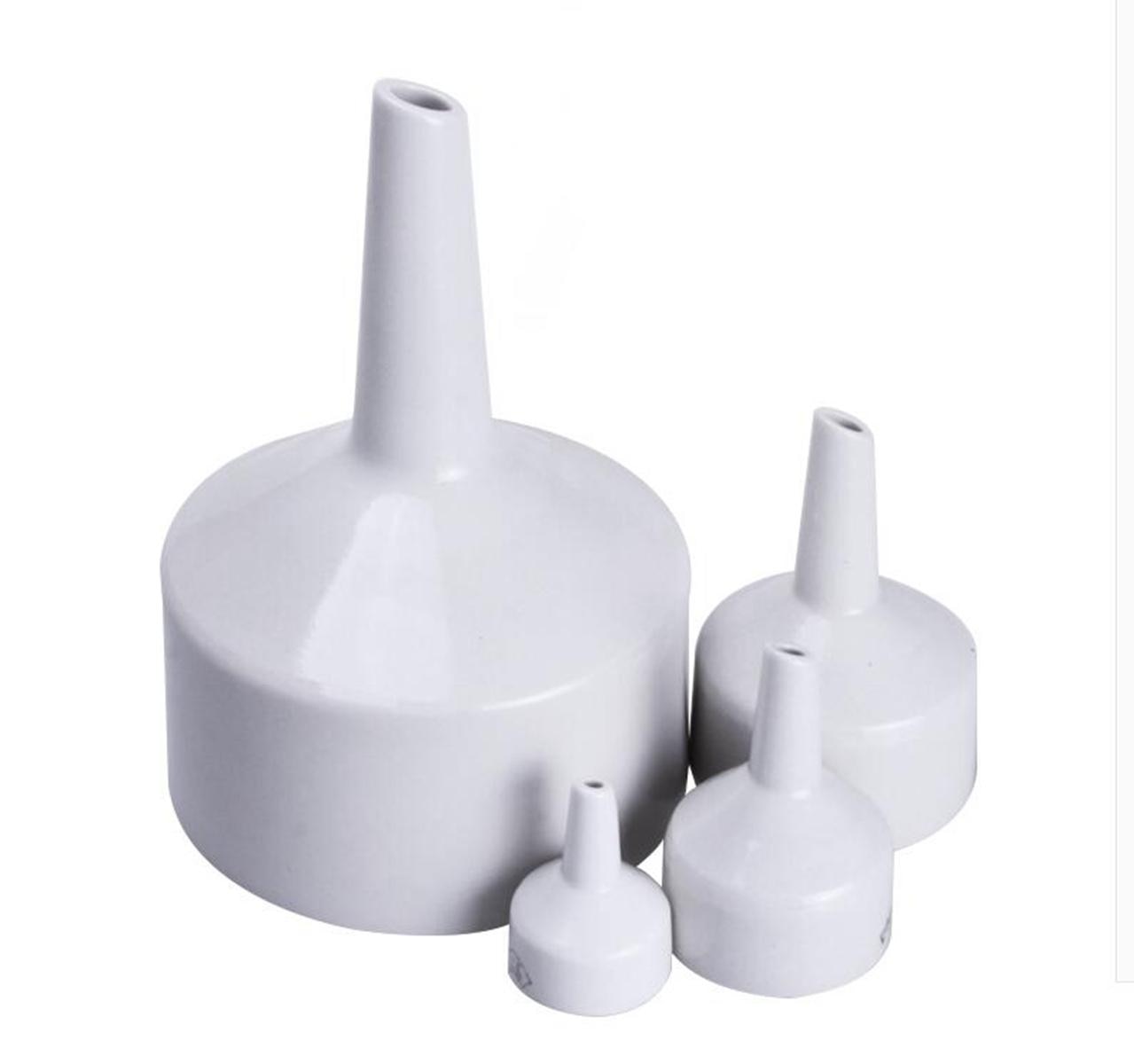 O D 40mm Porcelain Buchner Funnel Lab Glassware Chemistry Laboratory Sphere Funnel Filtration Filter Kit Tools