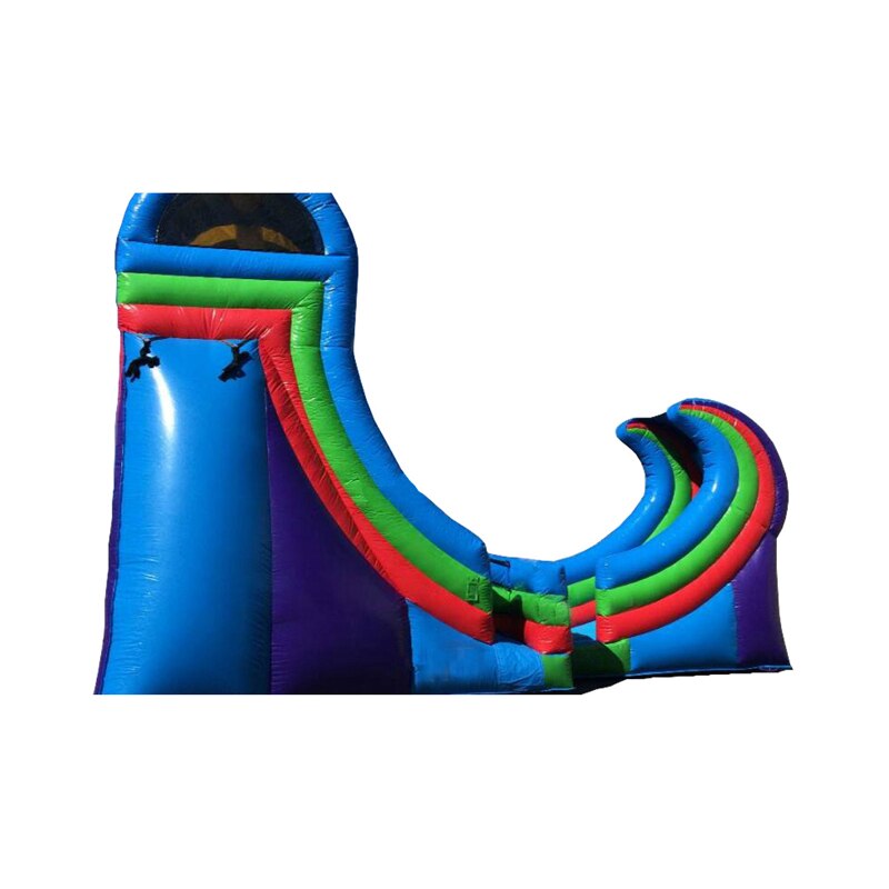 Pop Design Inflatable Land Slide Giant Inflatable Slide For Kids Playing In Amusement Park 1