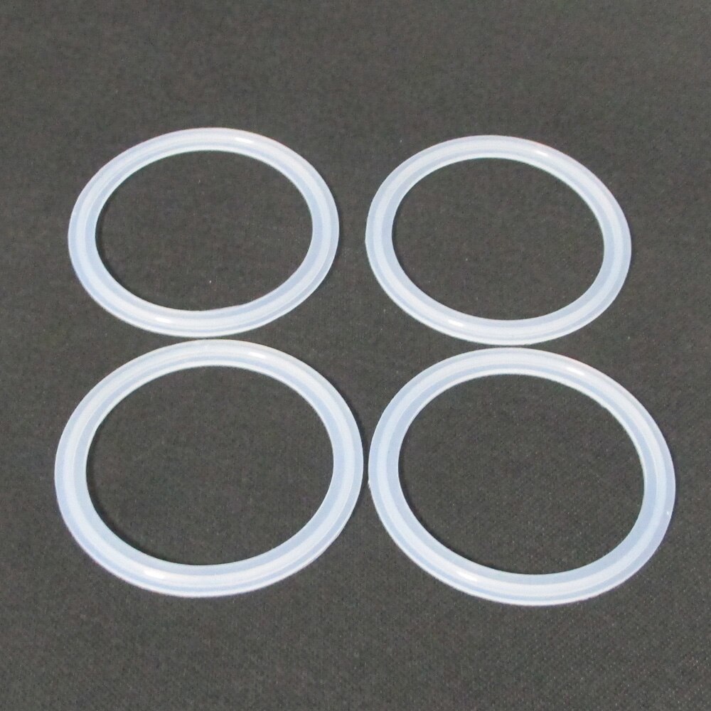 Tri Clamp SILICONE Gasket Sanitary Clamp Seal Strip Pads 1 1 5 2 2 5 3 3