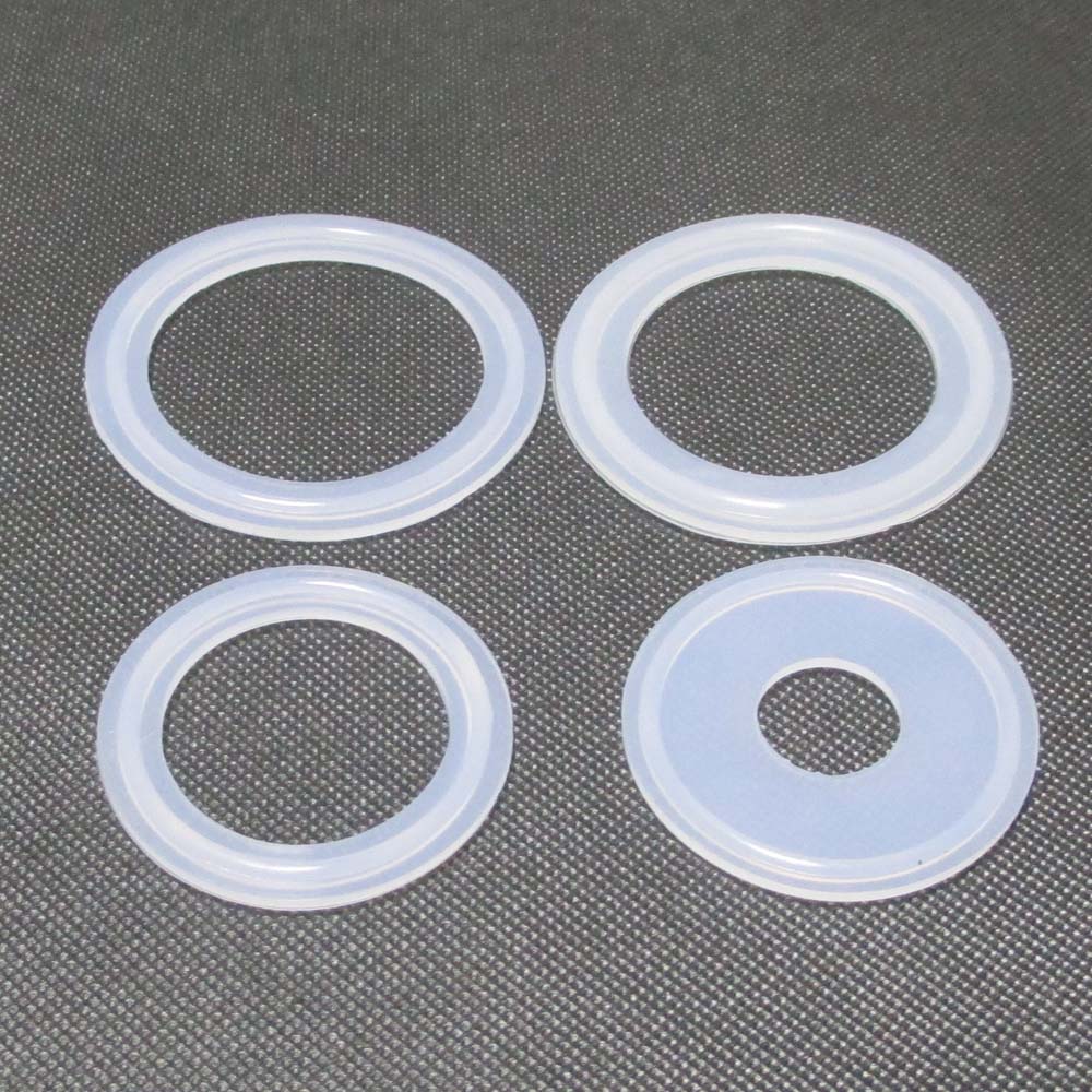 Tri Clamp SILICONE Gasket Sanitary Clamp Seal Strip Pads 1 1 5 2 2 5 3