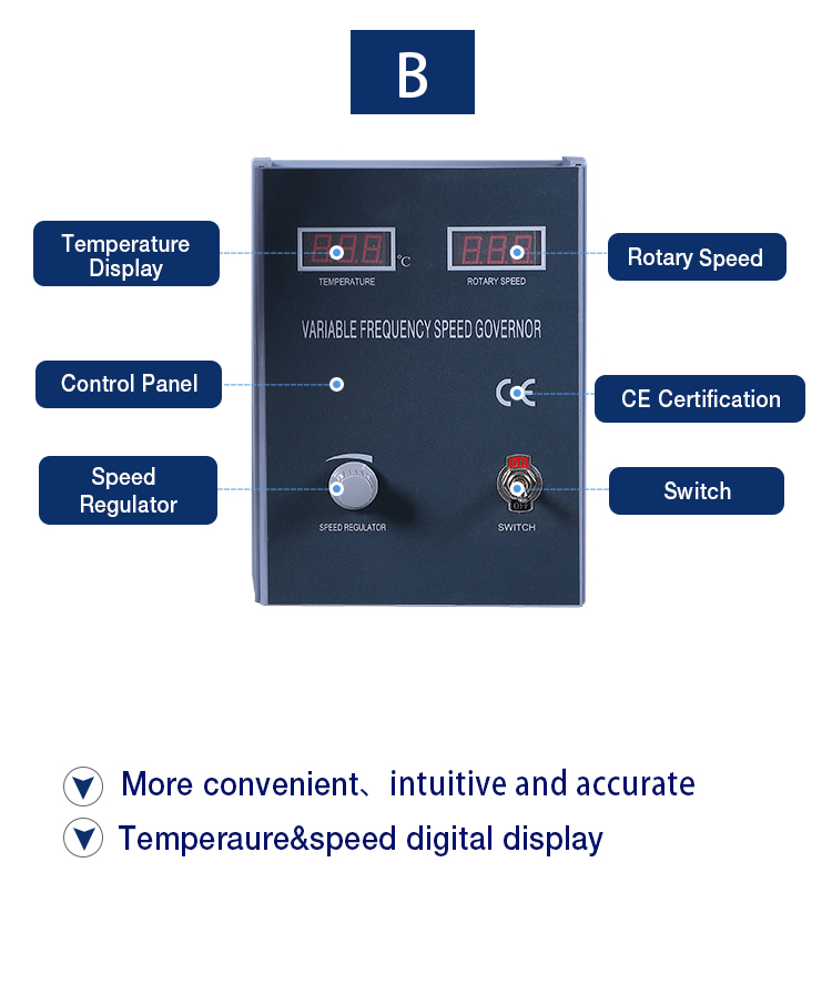 100L Jacketed Glass Reactor with Temperature Display and Speed Control