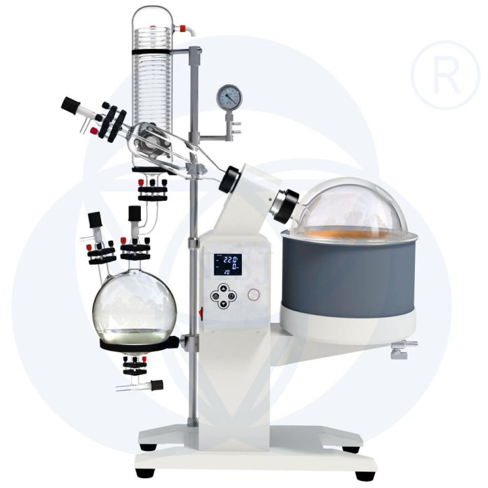 Laboratory 20L Vacuum Rotovap Set Rotary Evaporator for Purification of Solvents