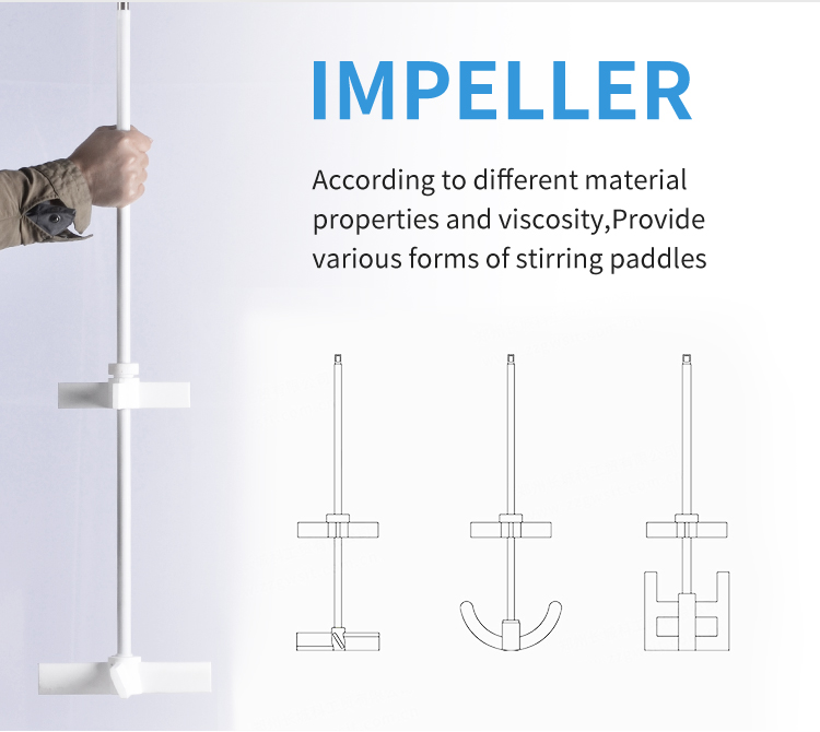 100L Jacketed Glass Reactor with Temperature Display and Speed Control