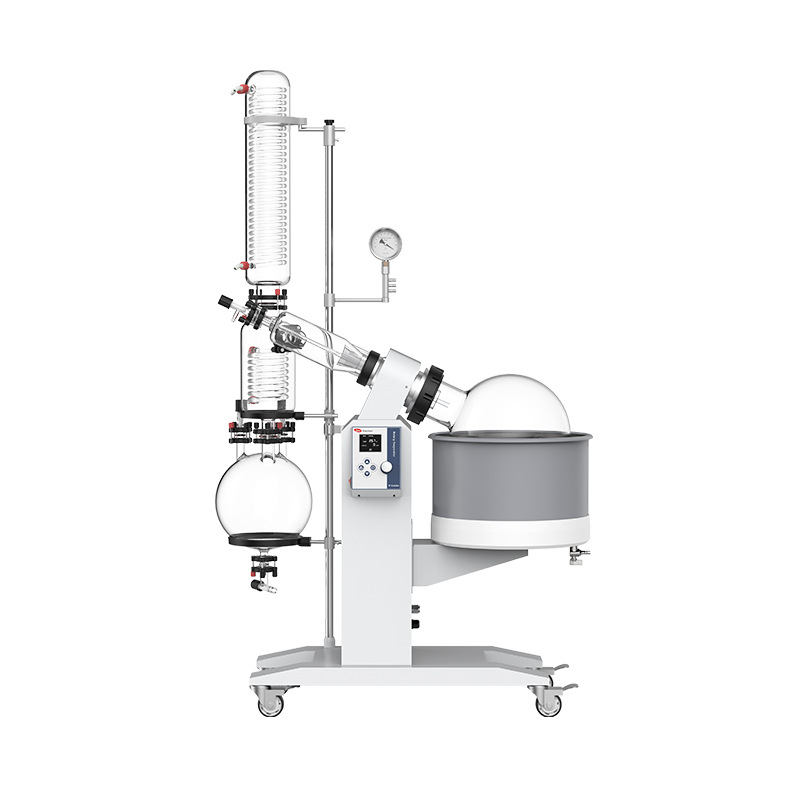 Peralatan Evaporasi Vakum Rotovape Steam Distilasi 10L lab YHChem dengan Stok Pompa Vakum Tersedia