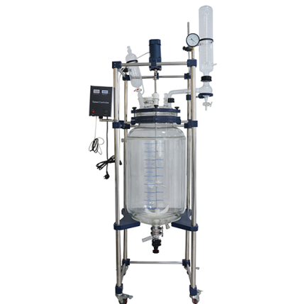100L Jacketed Process Reactor Systems, Electric Motor, Squatty