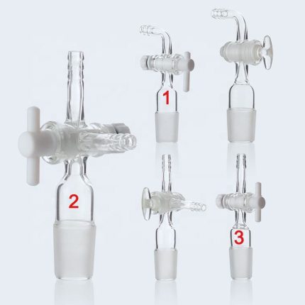 Glass Adapter socket to rubber tube,Joint 14/23 right angle connection,Hose Inlet adapter,laboratory glassware