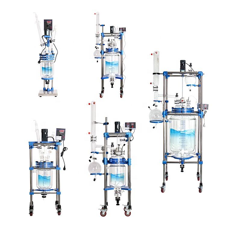Lab 50L Single Jacketed Glass Reactor