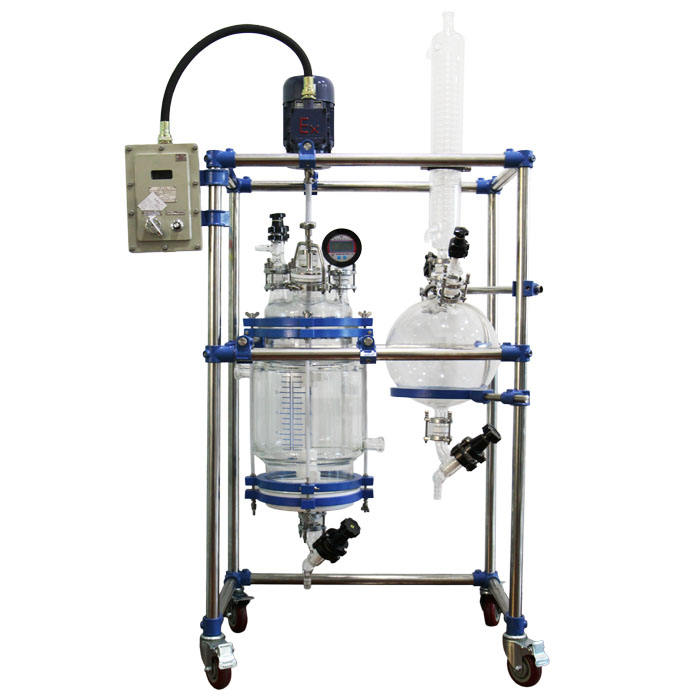 20L Jacketed Filter Reactor Systems with Electric or Air Motor