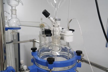 20 Liter Single Or Dual Jacketed Glass Reactor