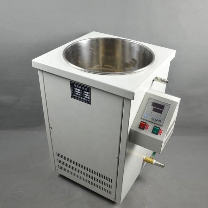 Bagno d'acqua/olio da laboratorio 30L, apparecchiatura termostatica da laboratorio con display digitale