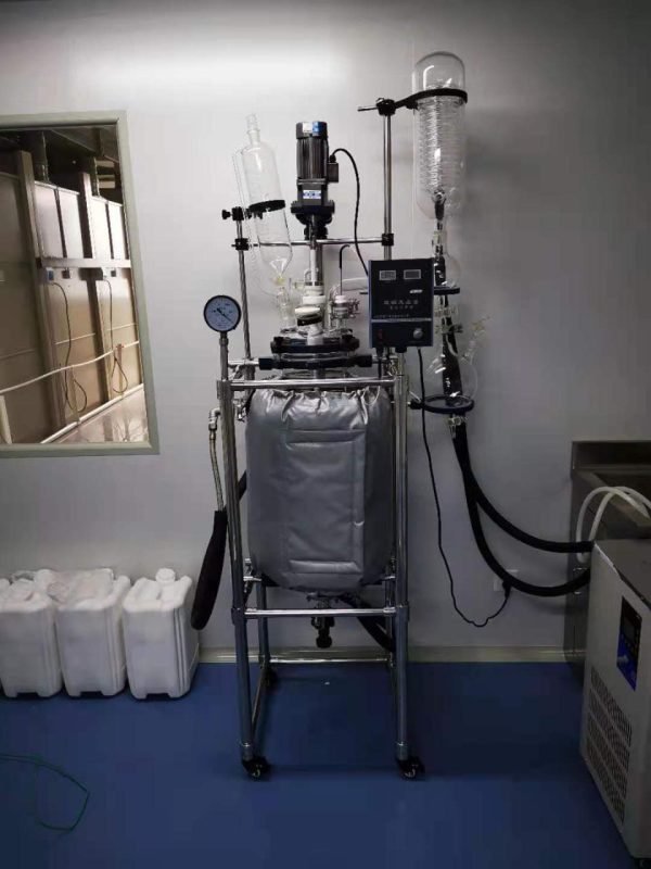 LAB Jacketed Glass Reactor Thermal Shield