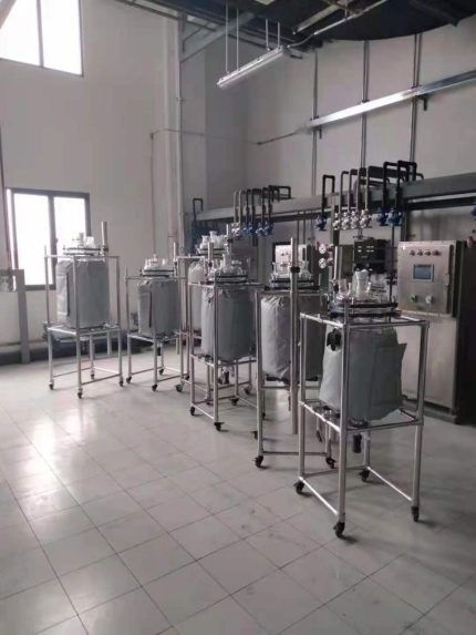 LAB Jacketed Glass Reactor Thermal Shield